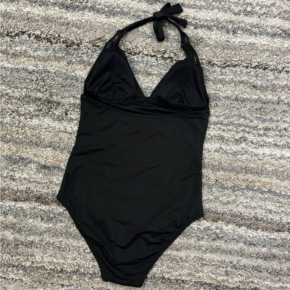 Bras N Things Black One Piece Swimwear Sz 10 NWT | Bras N Things One Piece Black - Picture 14 of 14